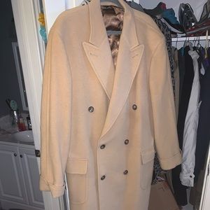 Brooks Brothers men's camel hair trench coat